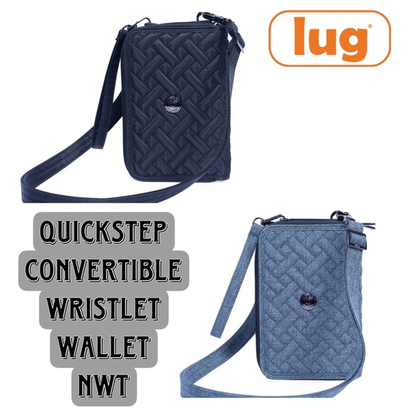 Lug Quickstep Convertible Wallet Crossbody Wristlet NWT - Picture 1 of 15